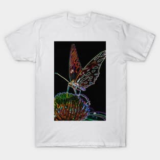 Glowing Butterfly T-Shirt